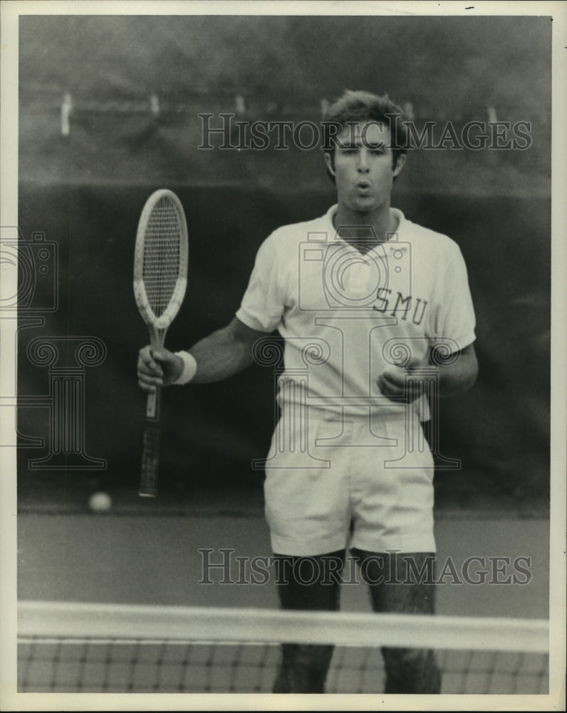 1970 Press Photo Southern Methodist University tennis player John Gardner.- Historic Images