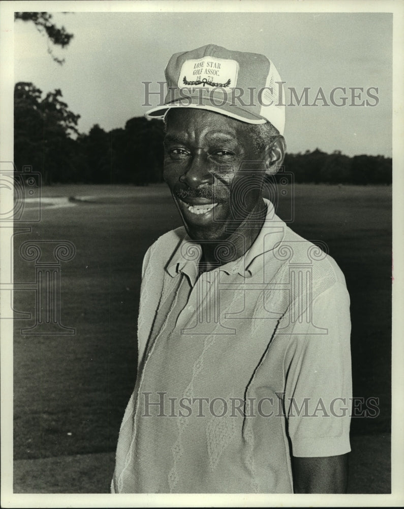 1979 Press Photo Lone Star Golf Association member Art (Shorty) Flanniken.- Historic Images