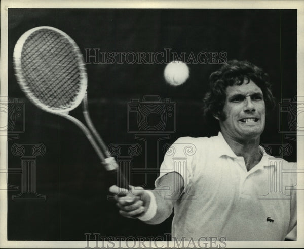 1972 Press Photo Professional tennis player Clark Graebner of the Unit ...