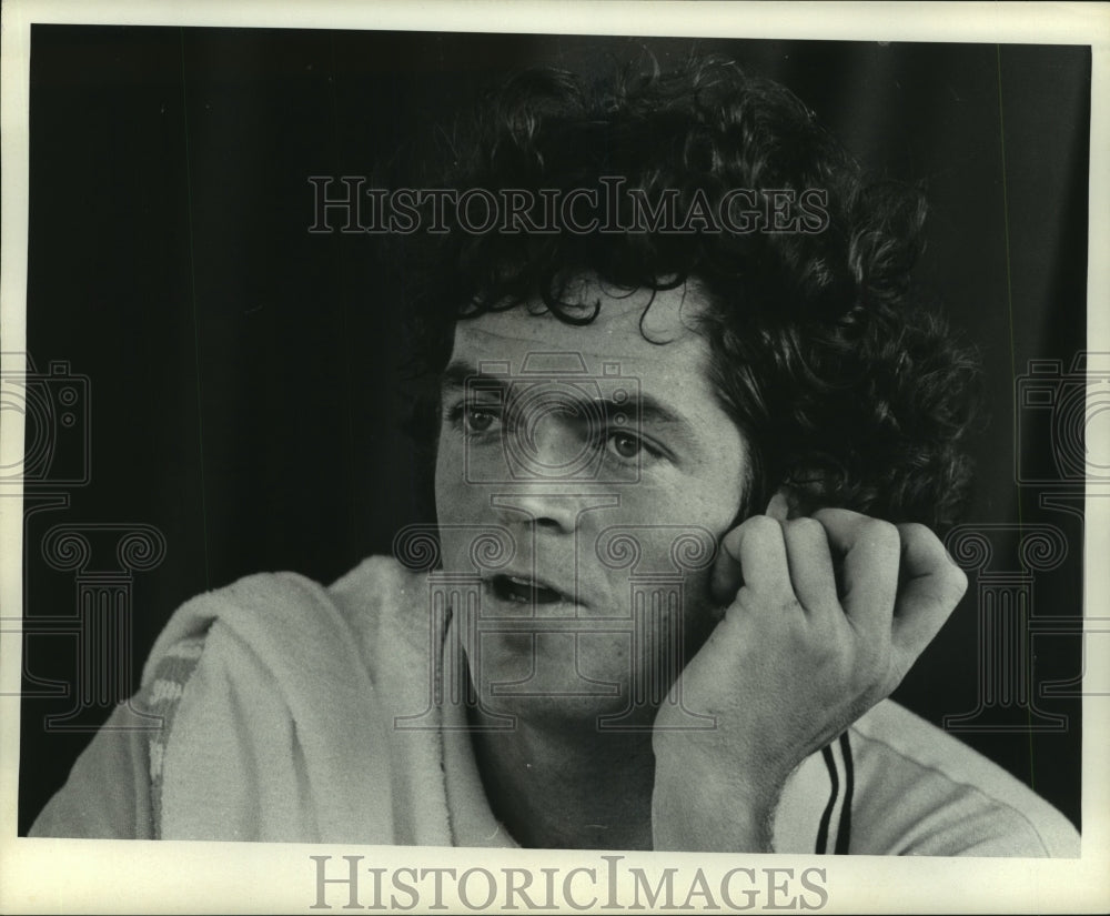 1973 Press Photo Professional Tennis Player Tom Gorman of the United States.- Historic Images