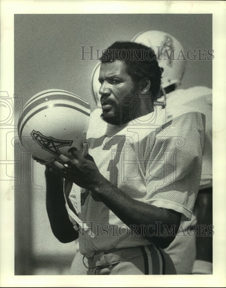 1980 Press Photo Houston Oilers' Thomas "Hollywood" Henderson. - hcs05951- Historic Images