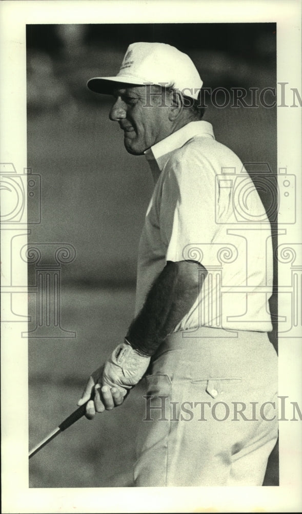 1983 Press Photo Roberto De Vicenzo wins Sanders Celebrity Golf Classic, Houston- Historic Images