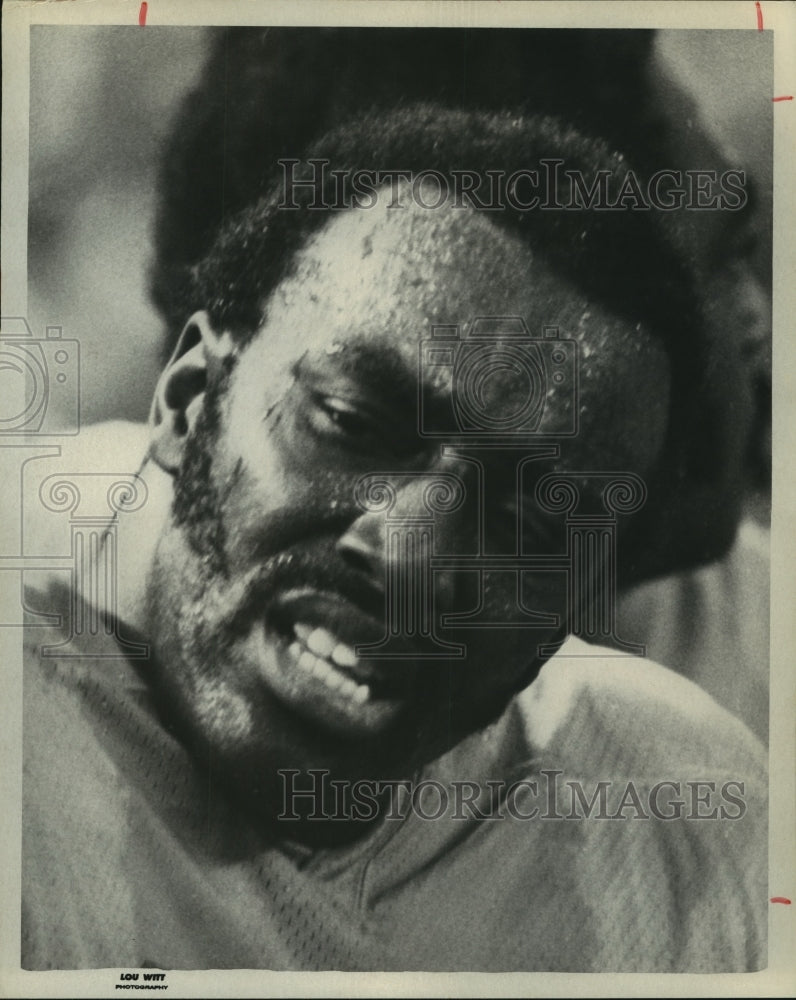 1973 Press Photo Houston Oilers' running back Bob Gresham. - hcs06347- Historic Images