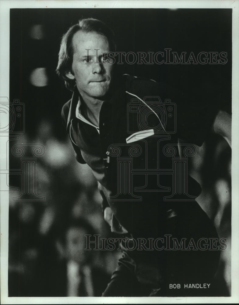 1983 Press Photo Pro bowler Bob Handley claims third PBA tour victory in Houston- Historic Images