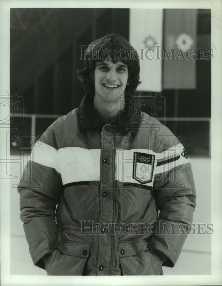 1986 Press Photo Former Olympic speed skating champion Eric Heiden. - hcs06435- Historic Images