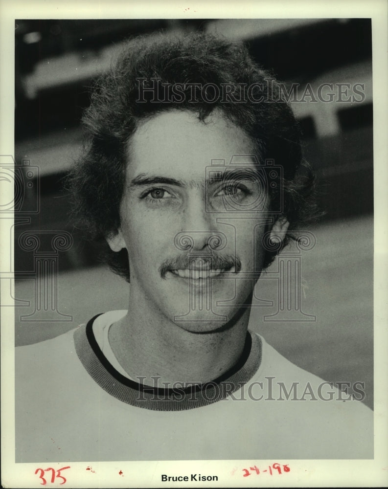 1980 Press Photo California Angels pitcher Bruce Kison. - hcs07241- Historic Images