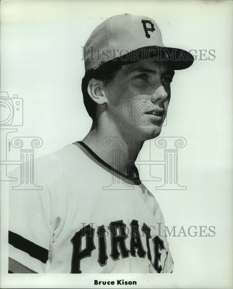 1972 Press Photo Pittsburgh Pirates pitcher Bruce Kison. - hcs07244- Historic Images