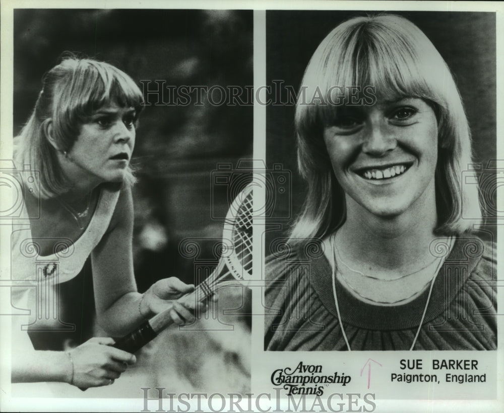 1981 Press Photo Professional tennis player Sue Barker of Paignton, England.- Historic Images