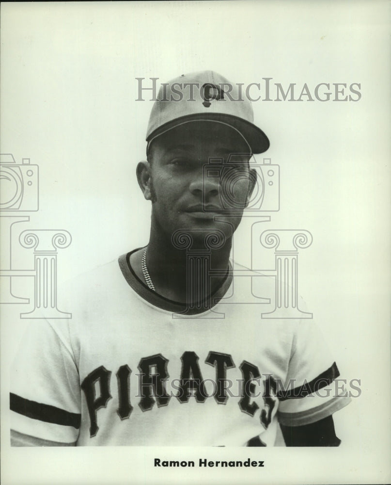 1972 Press Photo Pittsburgh Pirates pitcher Ramon Hernandez. - hcs08648- Historic Images