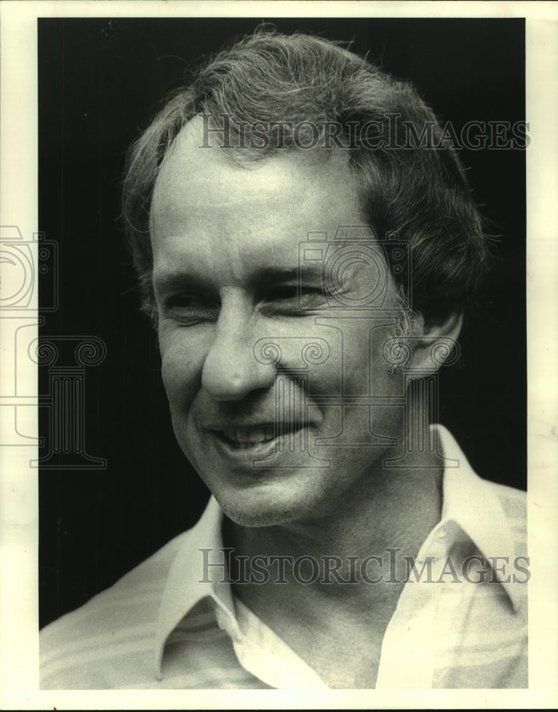 1980 Press Photo Texas A&I University football coach Ron Harms. - hcs08914- Historic Images