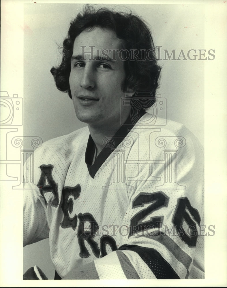 1978 Press Photo Houston Aeros&#39; hockey player Ron Hansis - hcs08926- Historic Images