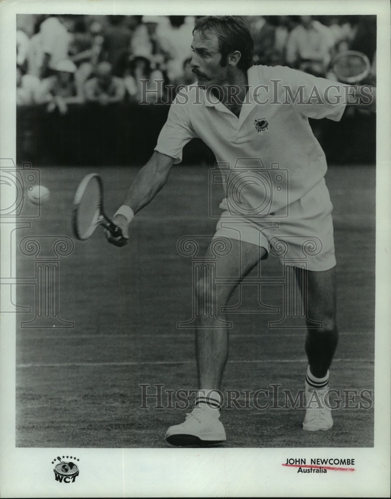 1972 Press Photo Professional tennis player John Newcombe from Australia.- Historic Images