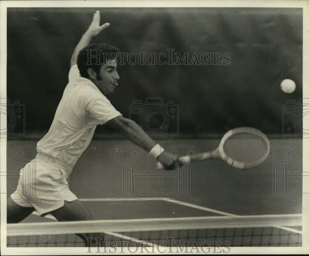 1970 Press Photo Professional tennis player Tico Carrero of Puerto Rico.- Historic Images