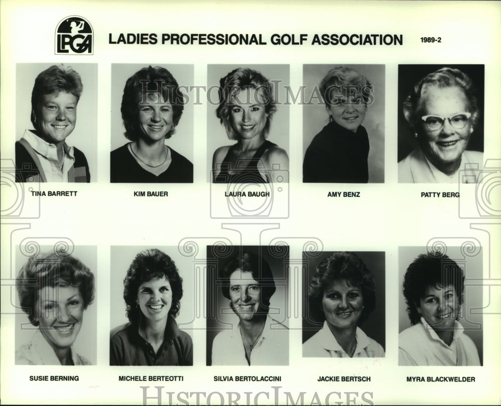 1992 Press Photo Members of the Ladies professional Golf Association - hcs09764- Historic Images