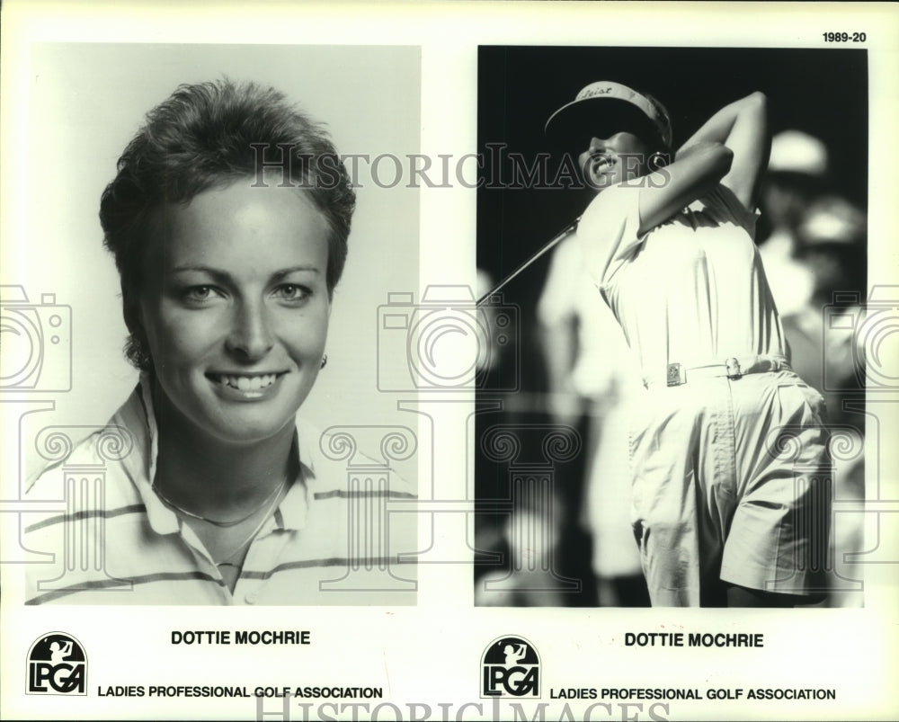 1989 Press Photo Ladies professional golfer Dottie Mochrie. - hcs09805- Historic Images