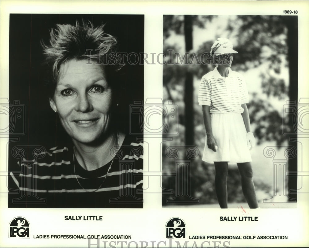 1989 Press Photo Ladies professional golfer Sally Little. - hcs09807- Historic Images