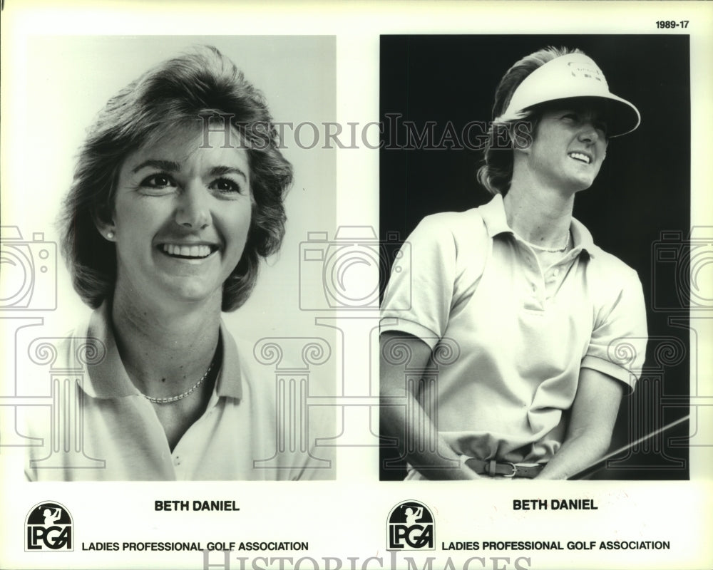 1989 Press Photo Ladies professional golfer Beth Daniel. - hcs09808- Historic Images