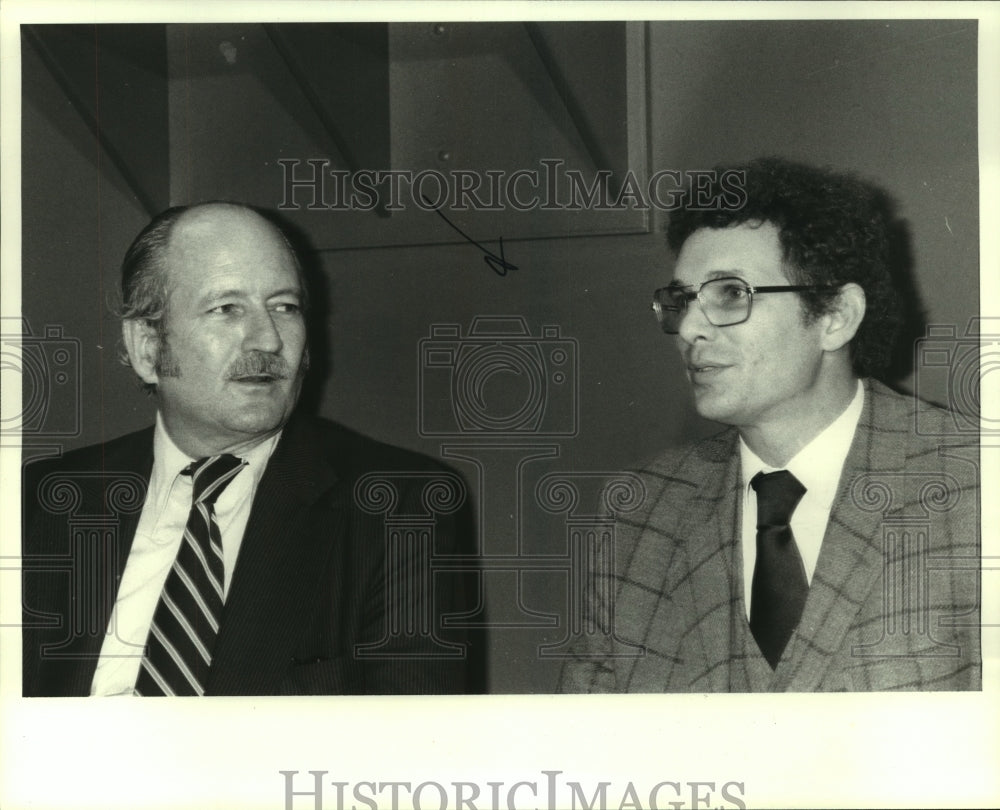 1979 Press Photo Angels new owner - Hugh Sweeney with Richard Klingler- Historic Images