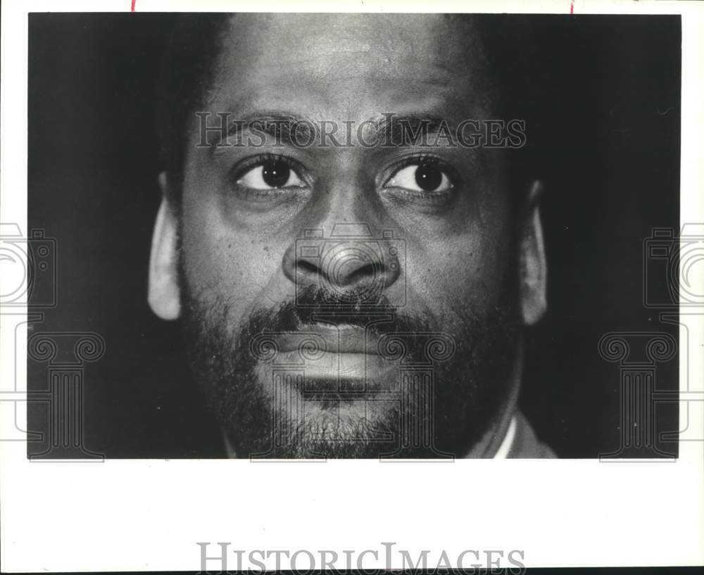 1990 Press Photo Don Chancey, Houston Rockets basketball coach - hcs11178- Historic Images