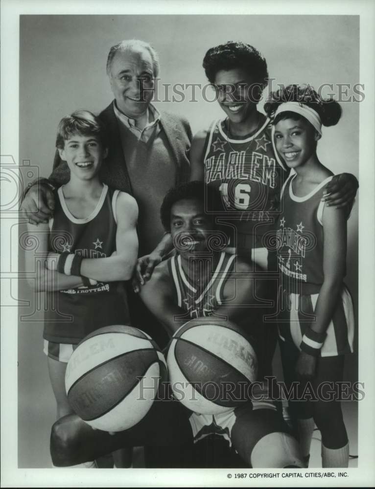 1987 Press Photo The cast of ABC AFTERSCHOOL SPECIAL - &quot;Read Between The Lines.&quot;- Historic Images