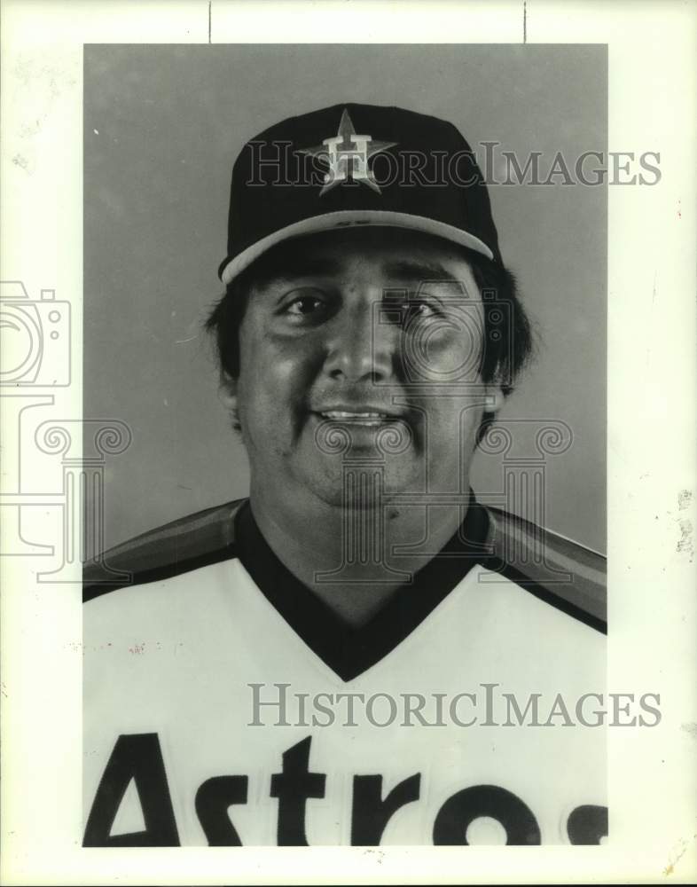 1987 Press Photo Houston Astros' pitcher Aurelio Lopez. - hcs11732- Historic Images