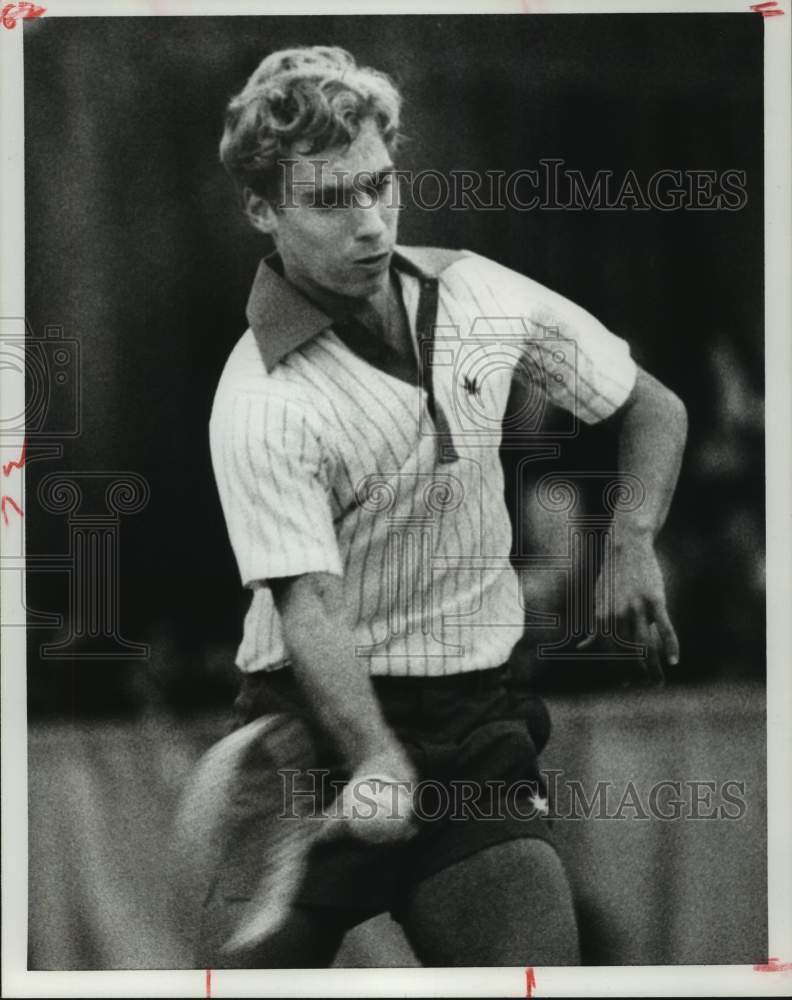 1978 Press Photo Trinity University tennis player Erick Iskersky. - hcs11837- Historic Images