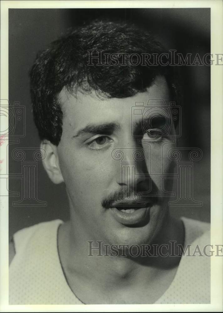 1987 Press Photo Purdue University basketball player Doug Lee. - hcs12042- Historic Images