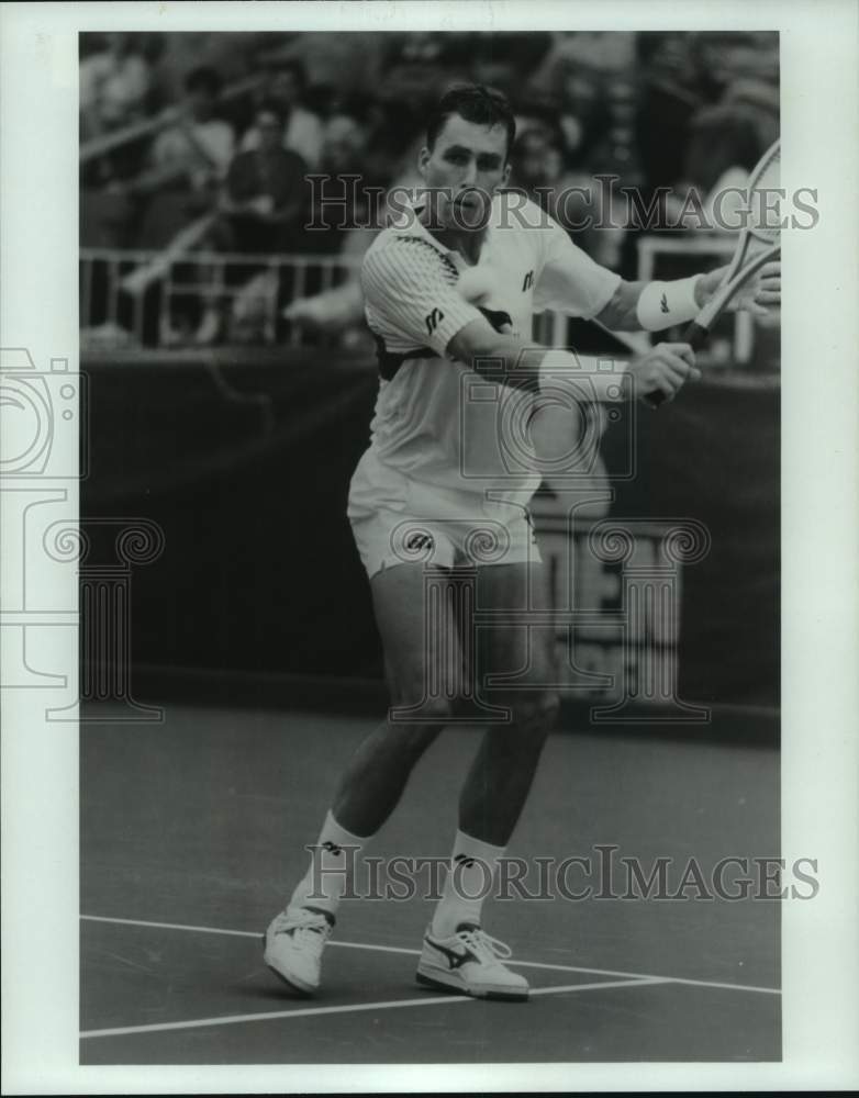 1990 Press Photo Professional tennis player Ivan Lendl of Czechoslovakia.- Historic Images