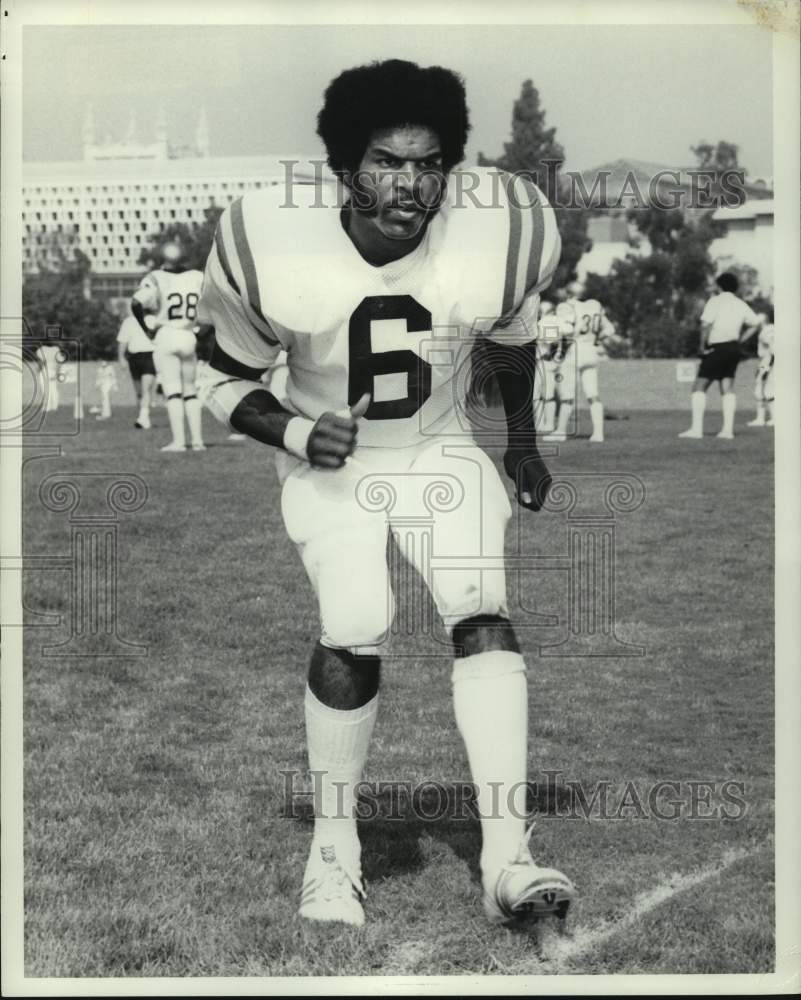 1977 Press Photo UCLA safety John Gibbs from Houston, TX. - hcs12103- Historic Images