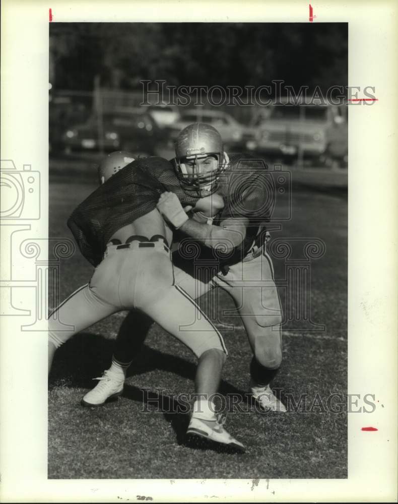 1985 Press Photo Football player Garry Linyaev - hcs12259- Historic Images