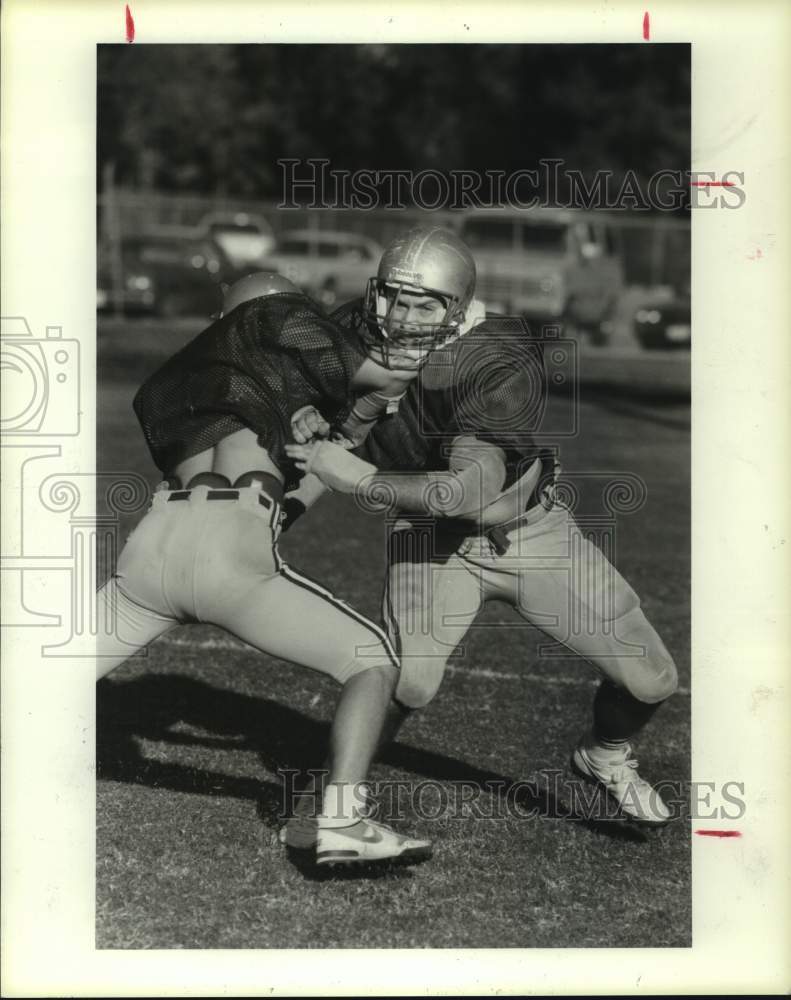 1985 Press Photo Football player Garry Linyaev - hcs12261- Historic Images