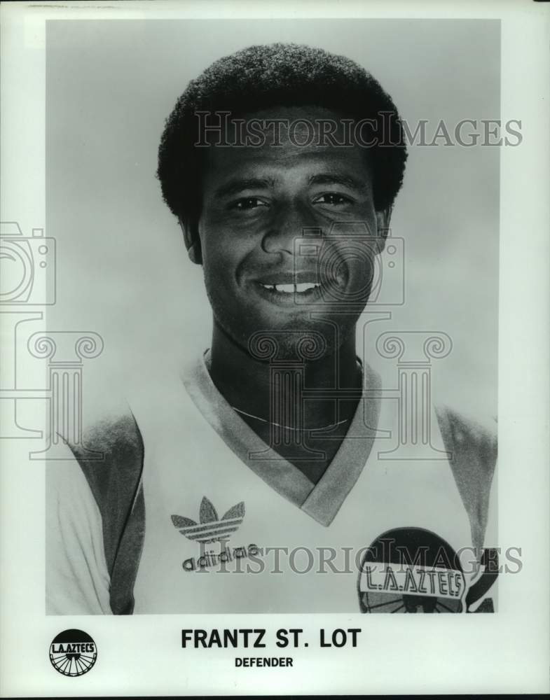 1981 Press Photo Los Angeles Aztecs&#39; defender Frantz St. Lot. - hcs12312- Historic Images