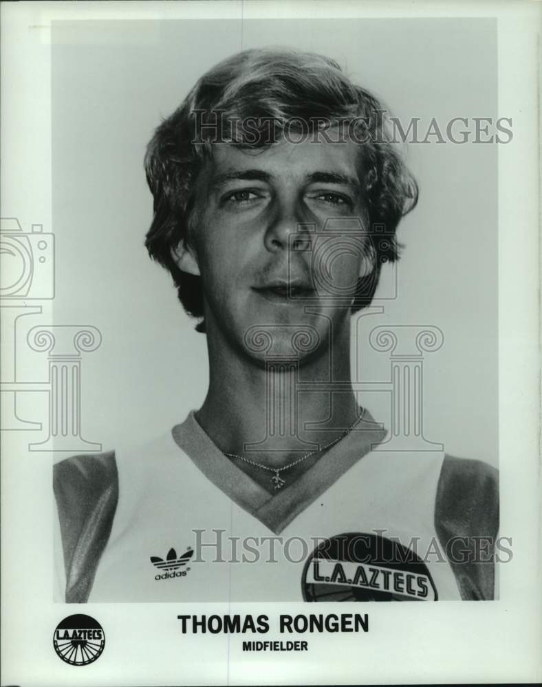 1981 Press Photo Los Angeles Aztecs&#39; midfielder Thomas Rongen. - hcs12315- Historic Images