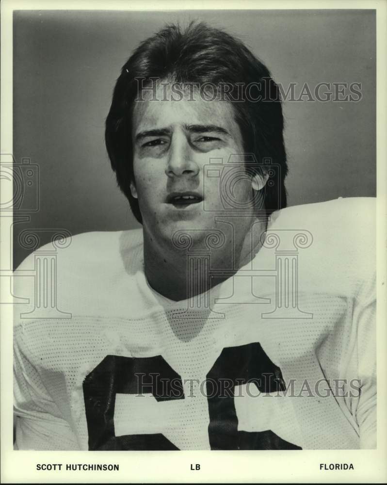 1977 Press Photo University of Florida linebacker Scott Hutchinson. - hcs12469- Historic Images