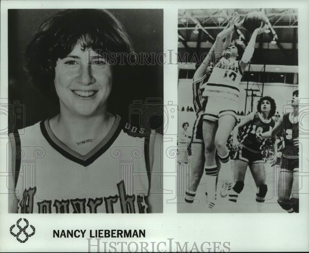 1981 Press Photo Old Dominion University basketball star Nancy Lieberman.- Historic Images