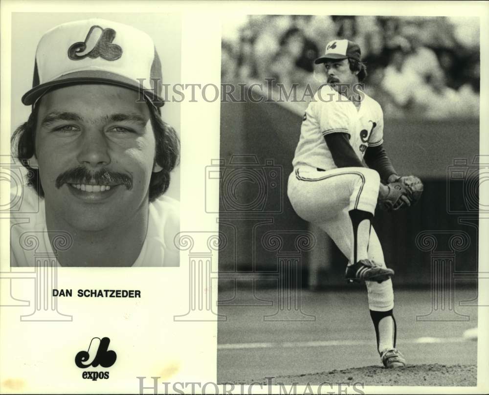 1980 Press Photo Montreal Expos&#39; pitcher Dan Schatzeder. - hcs12835- Historic Images