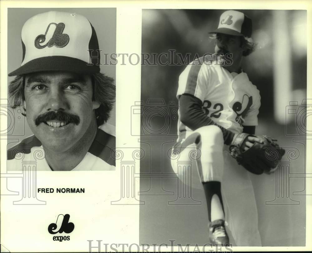 1980 Press Photo Montreal Expos pitcher Fred Norman. - hcs12881- Historic Images