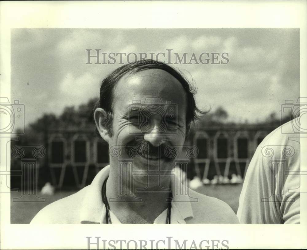 1986 Press Photo Dan Inga, U.S. Pistol Team coach. - hcs12956- Historic Images