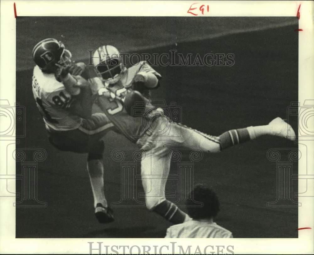 1979 Press Photo Houston Oilers safety Vernon Perry - hcs14350- Historic Images