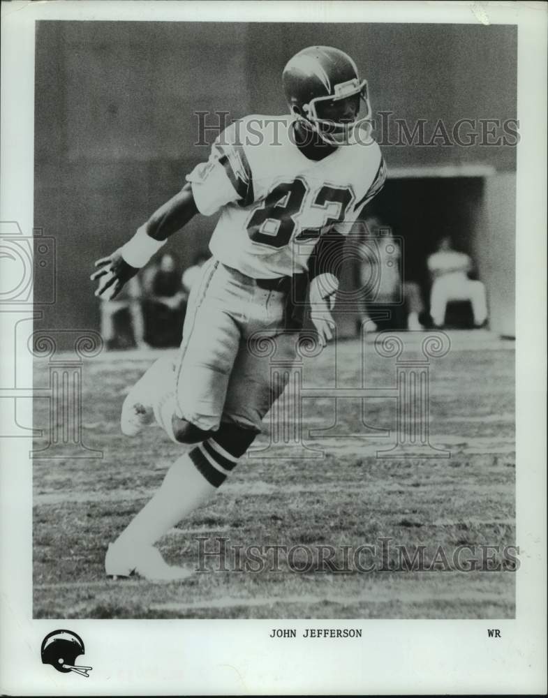 1978 Press Photo Wide Receiver John Jefferson - hcs15845- Historic Images