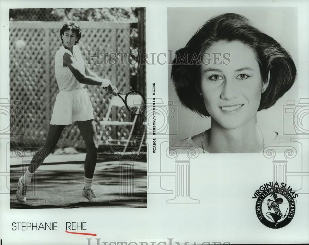 1987 Press Photo Professional tennis player Stephanie Rehe. - hcs18672- Historic Images