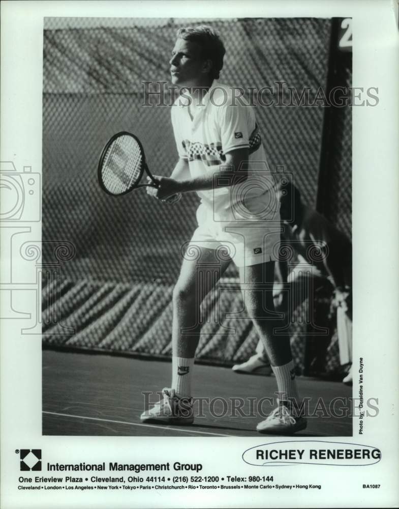 Press Photo Promo photo for tennis player Richey Reneberg - hcs18841- Historic Images