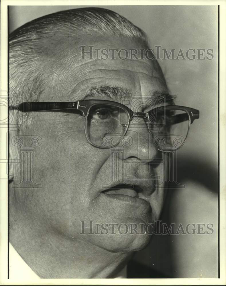 1979 Press Photo Former Ohio State University football Woody Hayes.- Historic Images