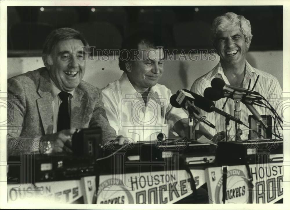 1983 Press Photo Houston Rockets manager Ray Patterson - hcs19614- Historic Images