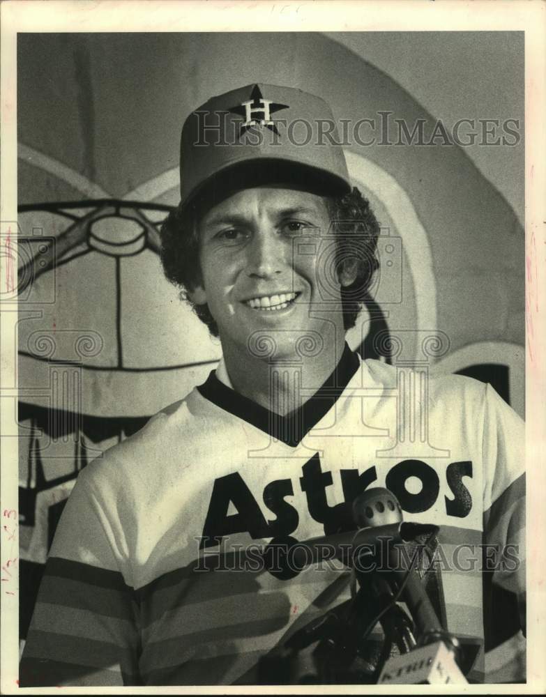 1980 Press Photo Houston Astros' pitcher Don Sutton. - hcs20499- Historic Images