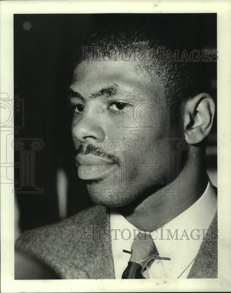 Press Photo Houston Boxing Association middleweight Frank Tate. - hcs20534- Historic Images