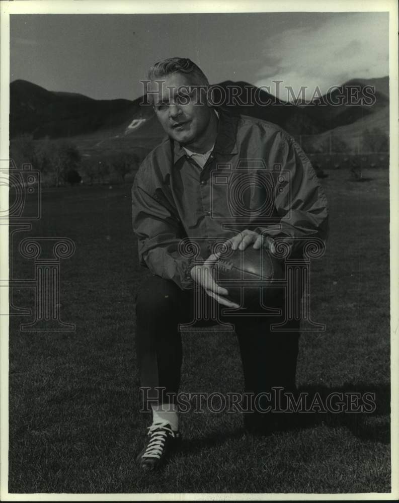 1972 Press Photo Bill Meek, University of Utah Head Football - hcs20978- Historic Images