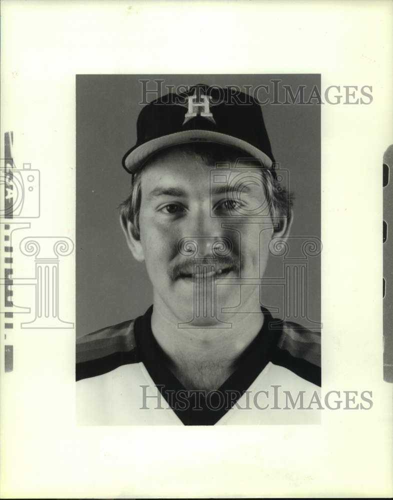 1987 Press Photo Houston Astros&#39; relief pitcher Rob Mallicoat - hcs21005- Historic Images