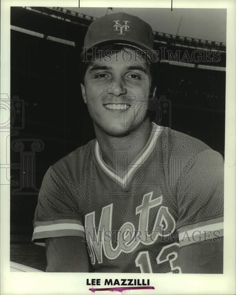 1986 Press Photo New York Mets Baseball Player Lee Mazzilli - hcs21075 ...