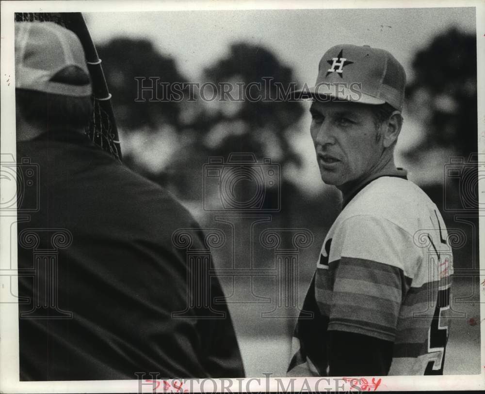 1982 Press Photo Baseball player Bob Lillis has been with Astros for 21 years- Historic Images